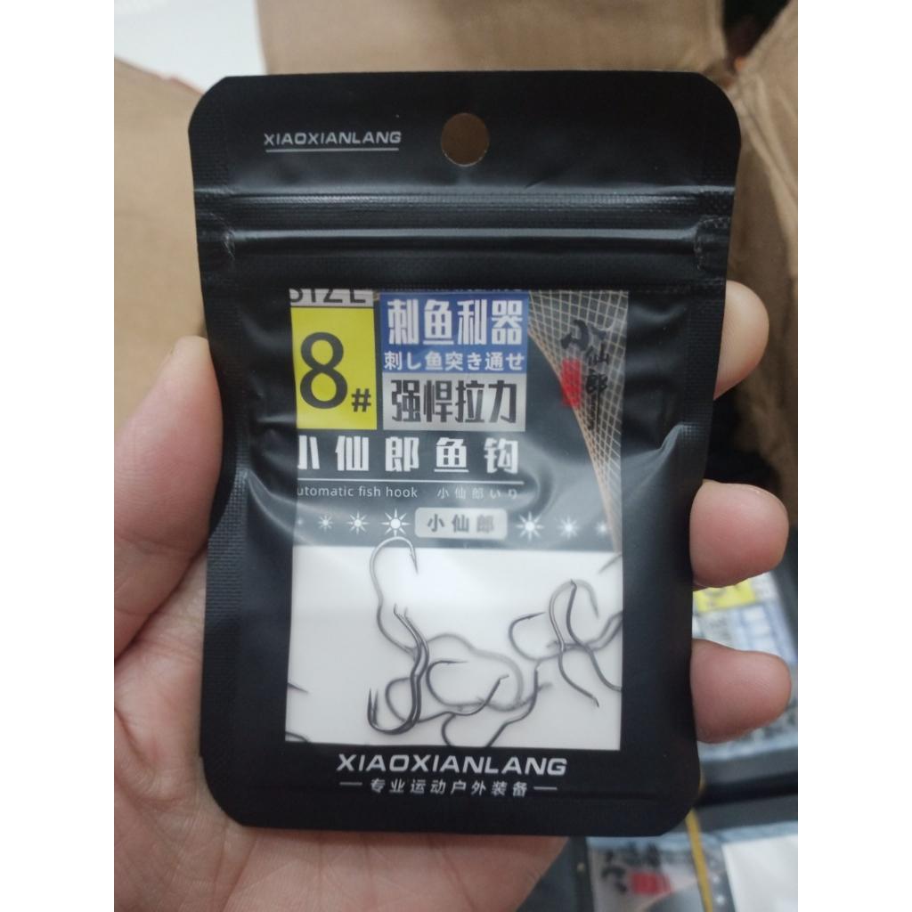 Lưỡi Câu Cá cao cấp Lật Tự Động giúp hiệu quả hơn , chất liệu Titan Manga cứng cáp