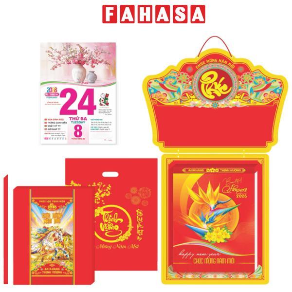 Lịch Bloc Cực Đại - Cắm Hoa Nghệ Thuật - Bảng Treo Metalize-Hoa - 25 x 35 cm - TĐ17