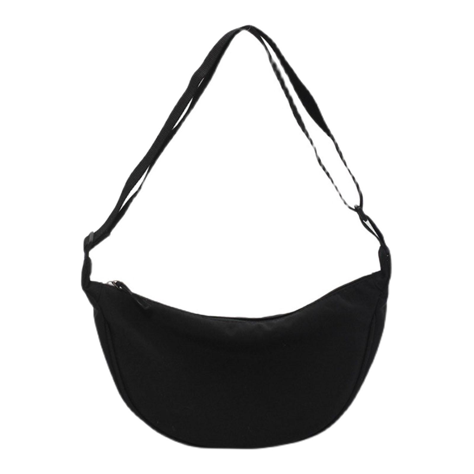 2Pcs Casual Dumpling Bun, Satchels Vacation Shopping Bags, Beach Wallet Lady Underarm Bags, Pouch Tote Women Nylon Shoulder Bags, Handbags