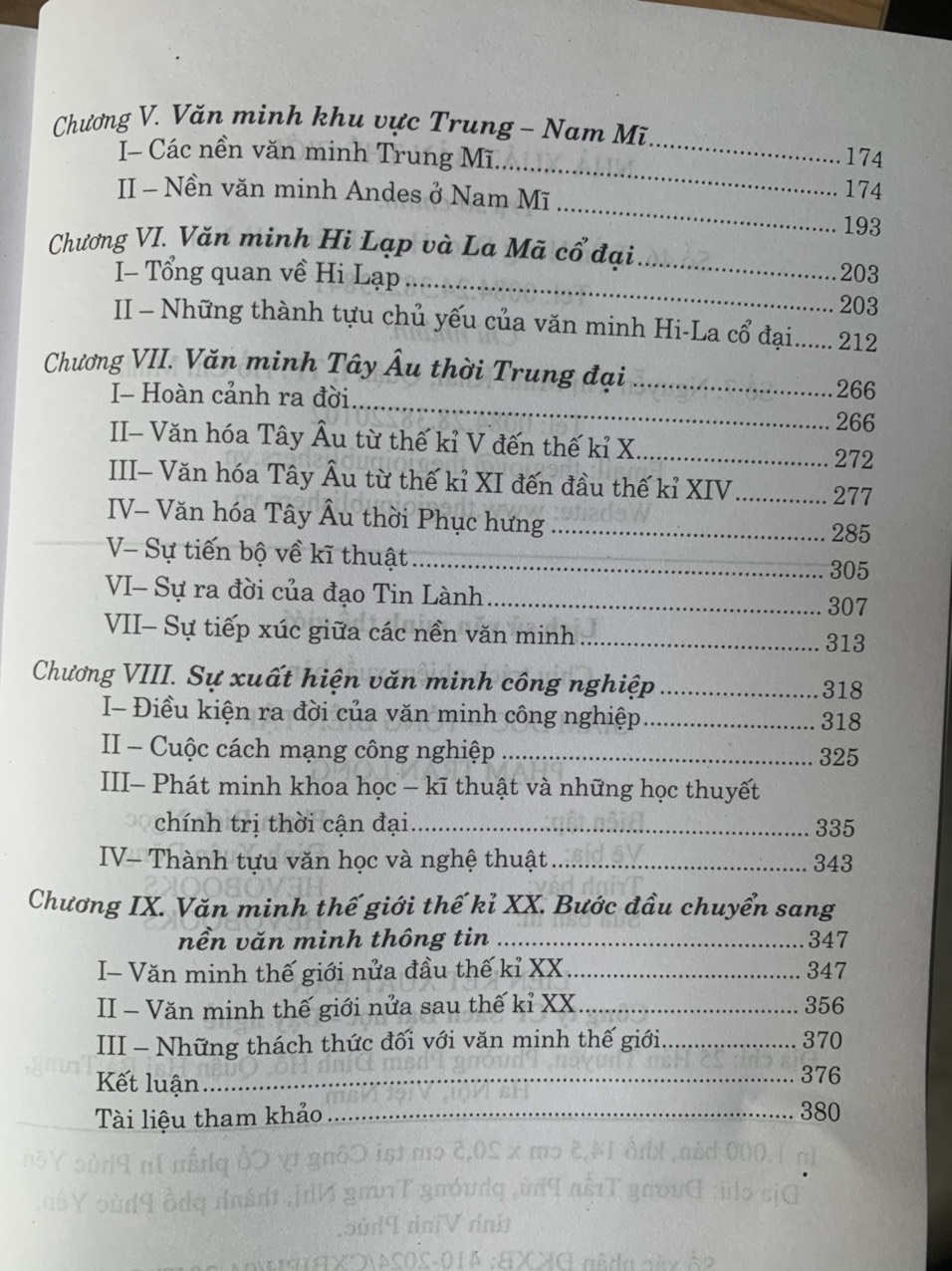 Sách - Lịch sử văn minh thế giới