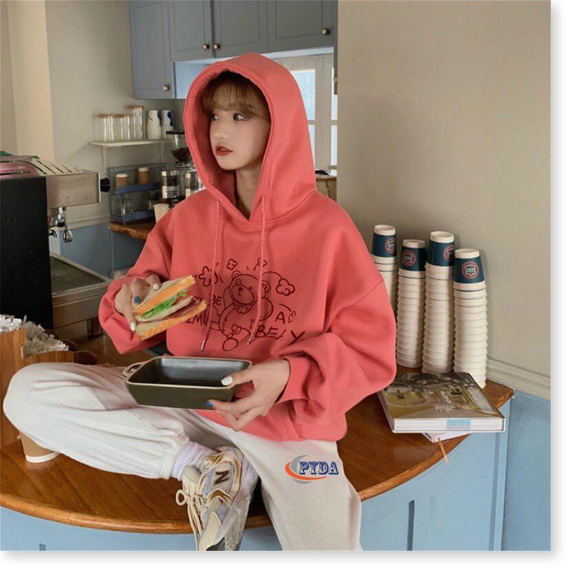 ÁO KHOÁC HOODIES NỮ FROM RỘNG,NHIỀU MÀU SẮC XINH XẮN THỜI TRANG KING STORE