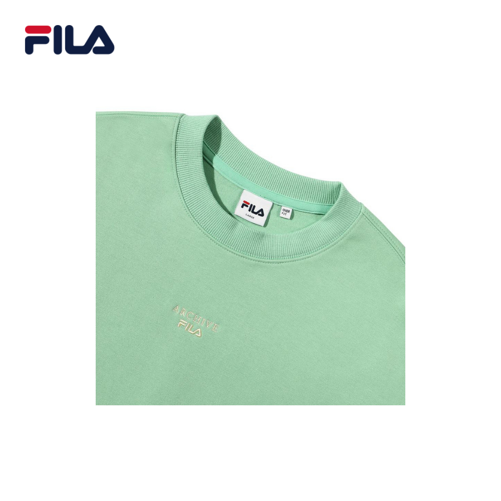 Áo hoodie tay dài không nón unisex Fila Archive Label - New Beginning Collection - FS2POD1220X