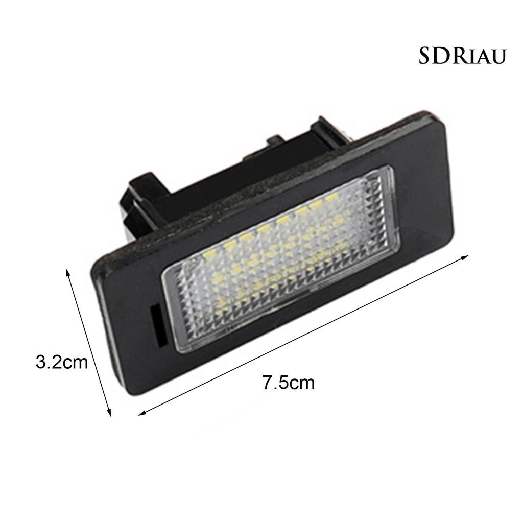 2 Đèn Led Siêu Sáng Cho Biển Số Xe Bmw 1 / 3 / 5 / X