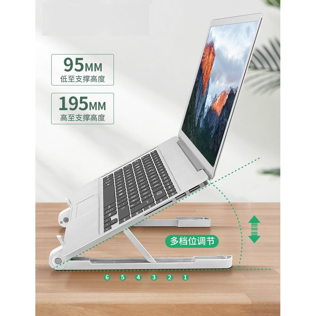 N2 Giá Đỡ Tản Nhiệt Laptop, iPad Xếp Gọn Thông Minh Nhựa ABS Cao Cấp , Điều Chỉnh Độ Cao.