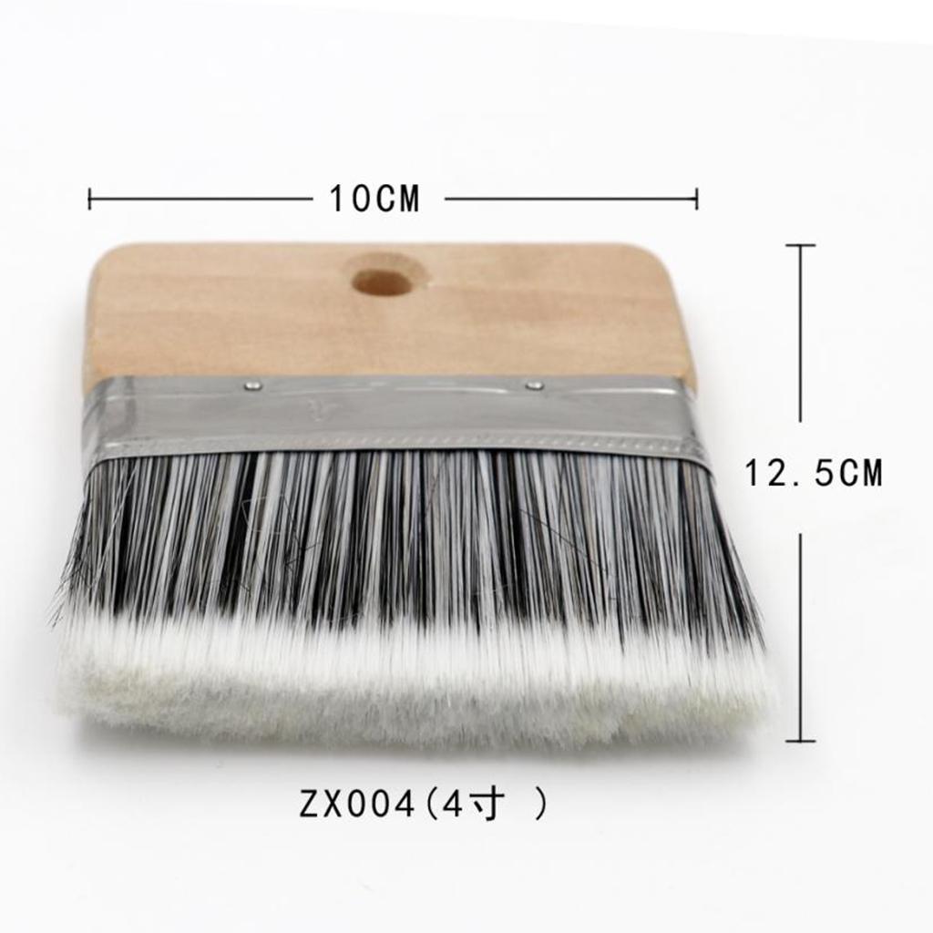 2pcs House Paint Brush Stain Brush Doodle Wall Decorative Tool for Wall Art