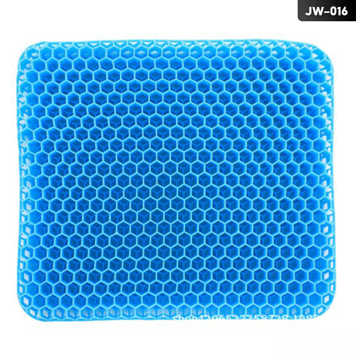 Đệm Gel Ngồi Lót Silicon Thoáng Khí Có Độ Đàn Hồi Siêu Việt Kết Cấu Tổ Ong Thoáng Khí Chịu Được Áp Lực Cao JW-016