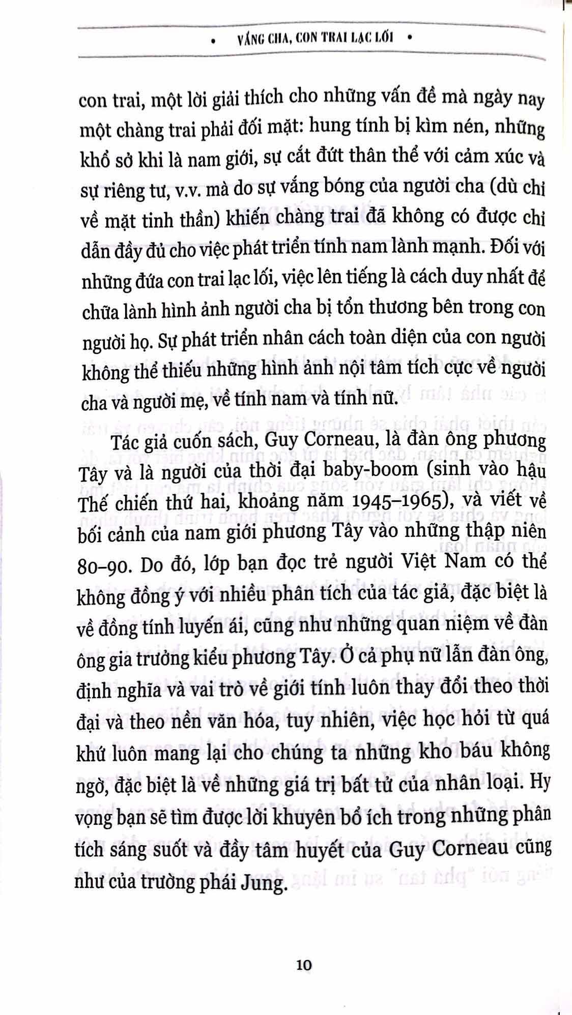 Vắng Cha, Con Trai Lạc Lối (Tìm Lại Bản Dạng Nam Tính)