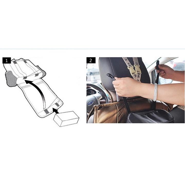 Túi Đựng Đồ Treo Lưng Ghế Xe Hơi Tiện Dụng Cao Cấp