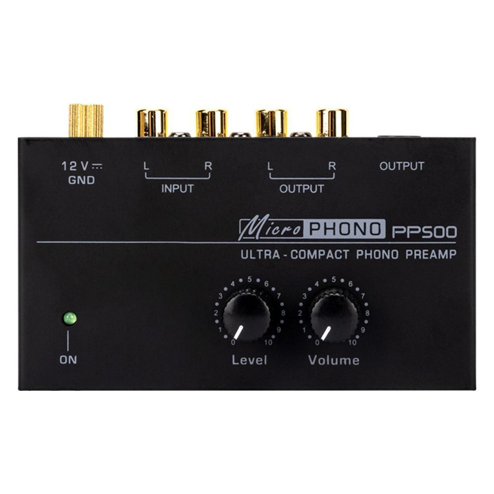 Phono Turntable Preamp Turntable Amplifier for Speakers Computers
