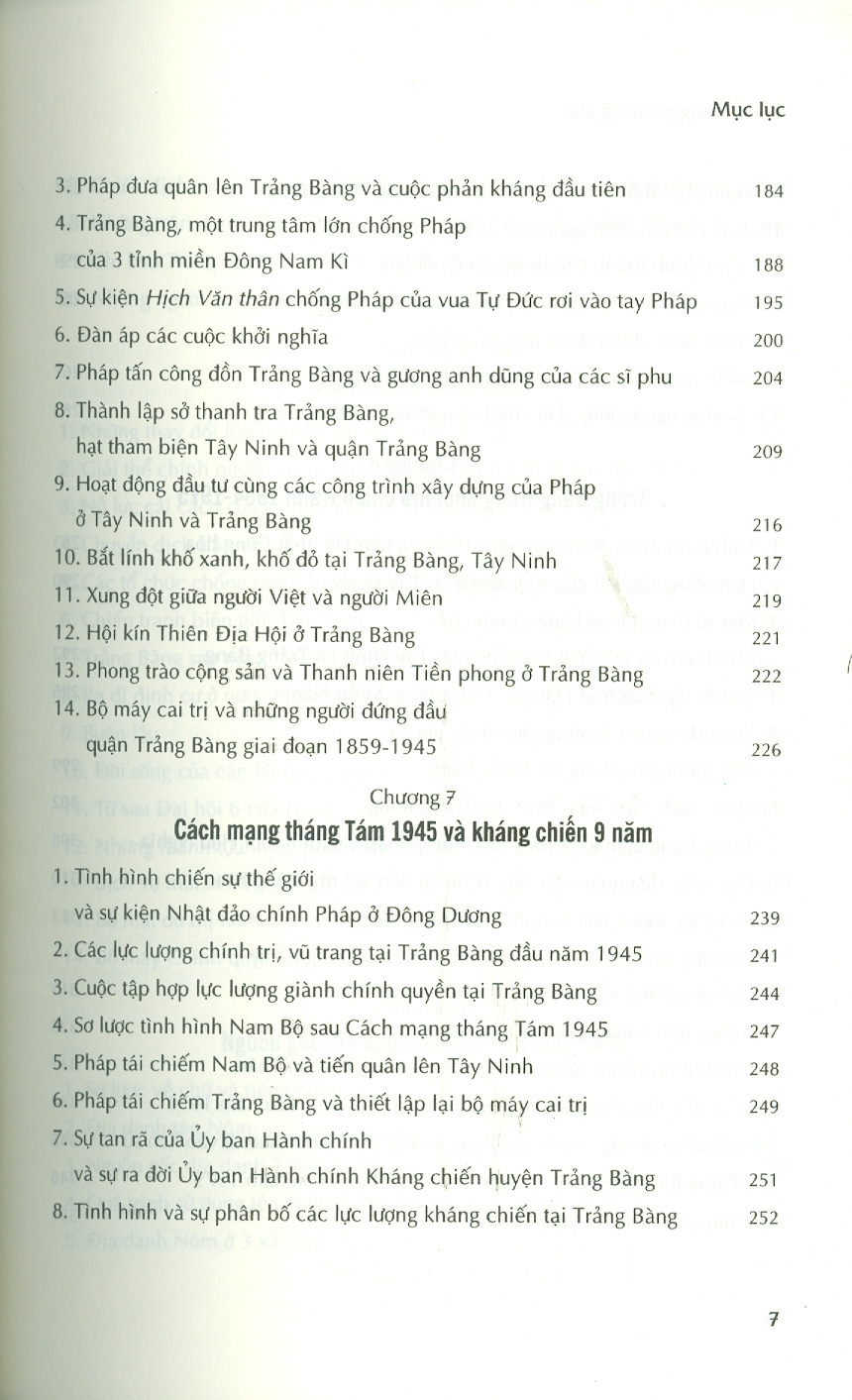 Tràng Bàng phương chí - Lịch sử, văn hóa vùng đất và con người nam Tây Ninh