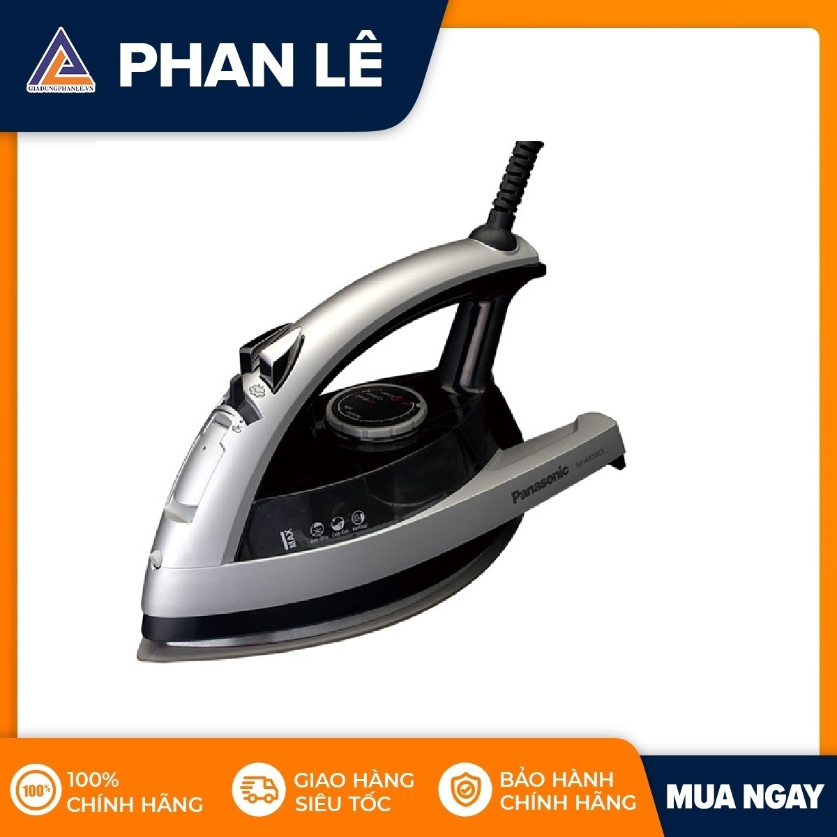 Bàn ủi hơi nước Panasonic NI-W650CSLRA - Hàng chính hãng
