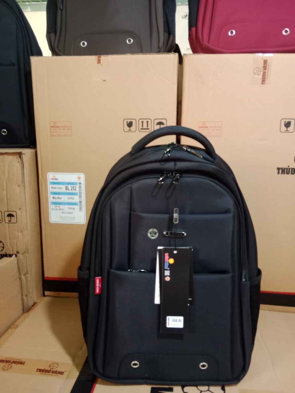252 Balo Nam Nữ size to/size trung Đi Làm, Đi Học, Đi Du Lịch bảo vệ Laptop 16 BL257, 17inch BL252,