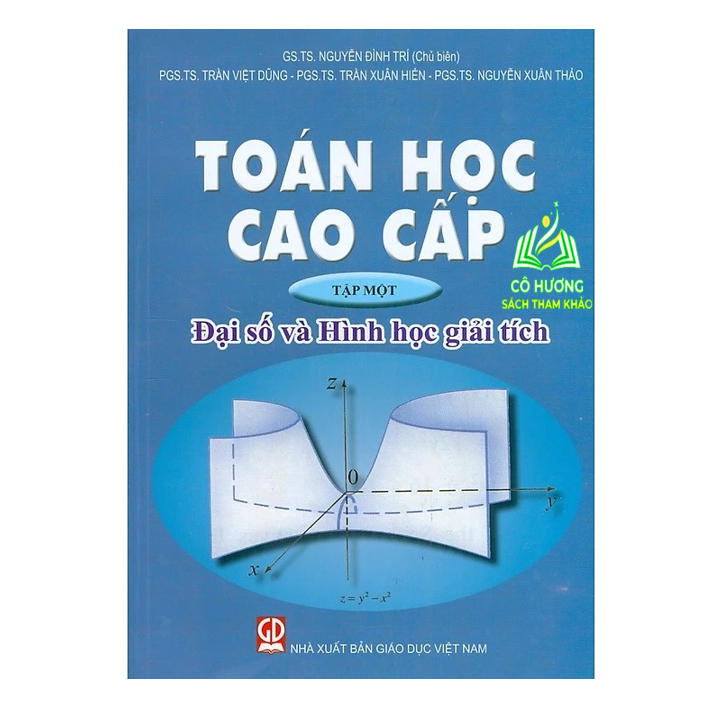 Sách - Toán Học Cao Cấp Tập Một - Đại Số Và Hình Học Giải Tích