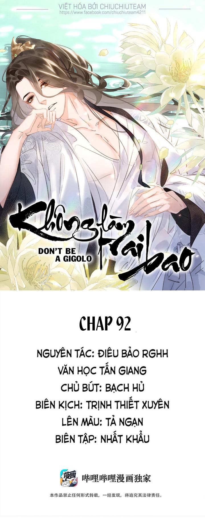 Không Làm Trai Bao! chapter 92