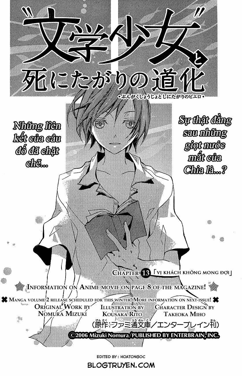 cô gái văn chương và tên hề thích chết chapter 13 3