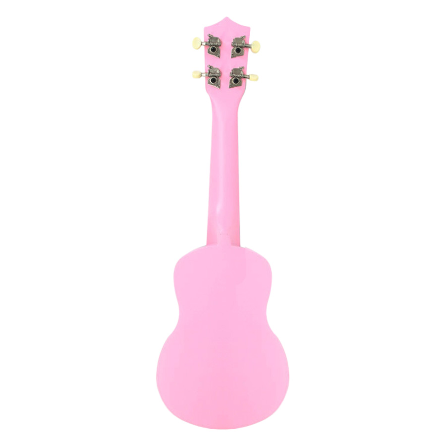 Combo Đàn Ukulele Soprano Màu Trơn KBD 33A15-Hn (Hồng Nhạt) + Bao Đàn