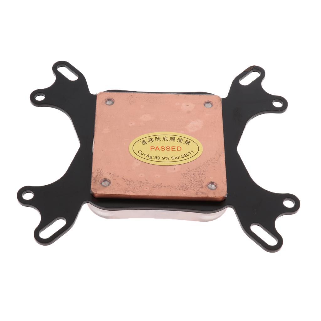Professional CPU  Water Cool Block For INTEL 775/1150 Computer#3