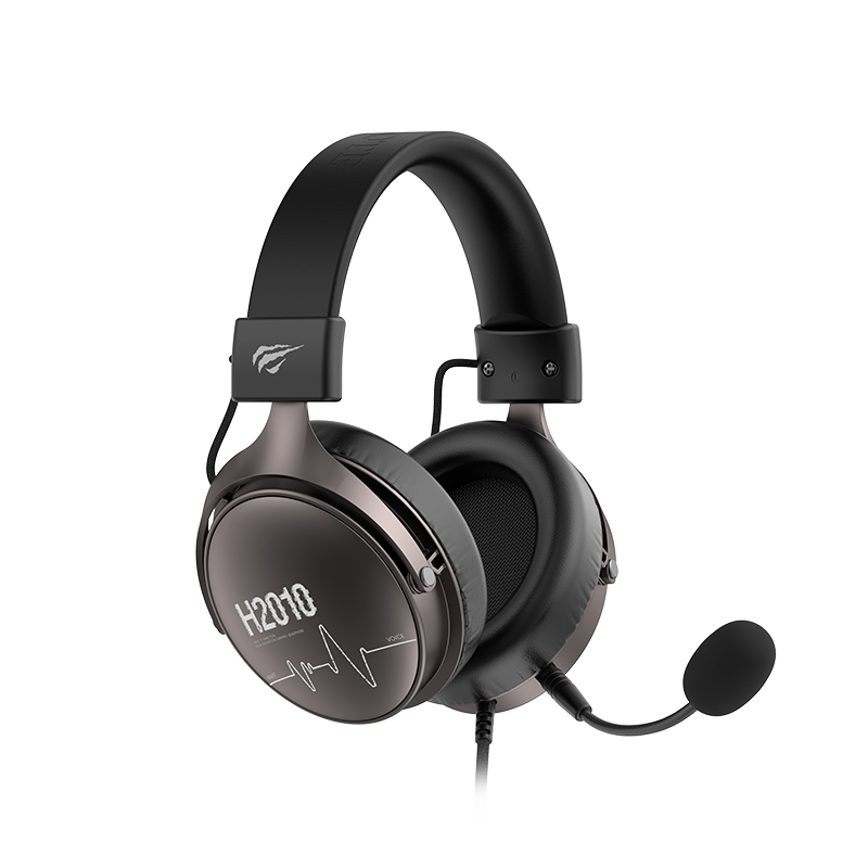 Tai Nghe Gaming Headphone HAVIT H2010D, Driver 50mm, Thiết Kế Khung Thép, Mic Khử Ồn- Hàng Chính Hãng