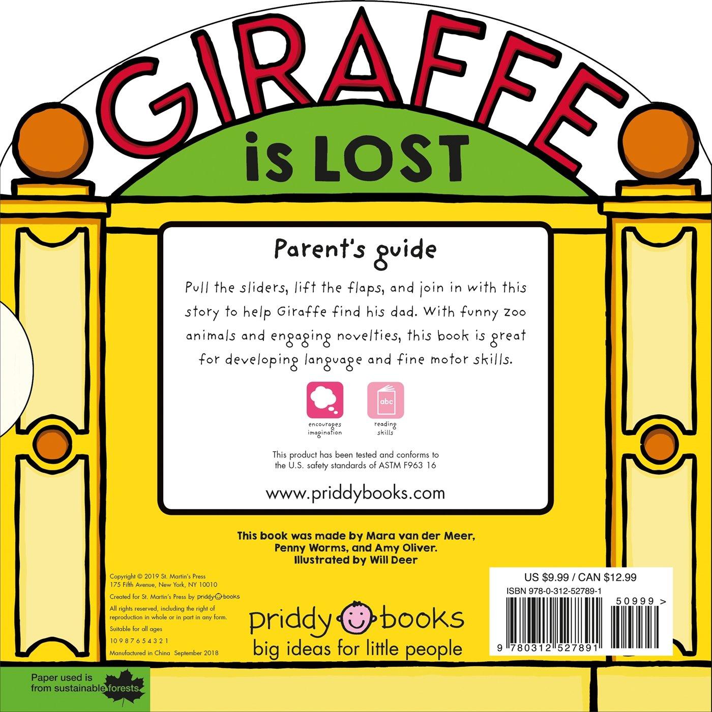 Giraffe Is Lost: An Animal Search-And-Find Book