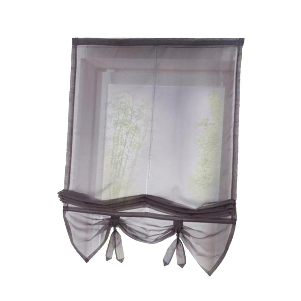 Roman Curtain, Tie Up Shade, Rod Pocket Window Valances