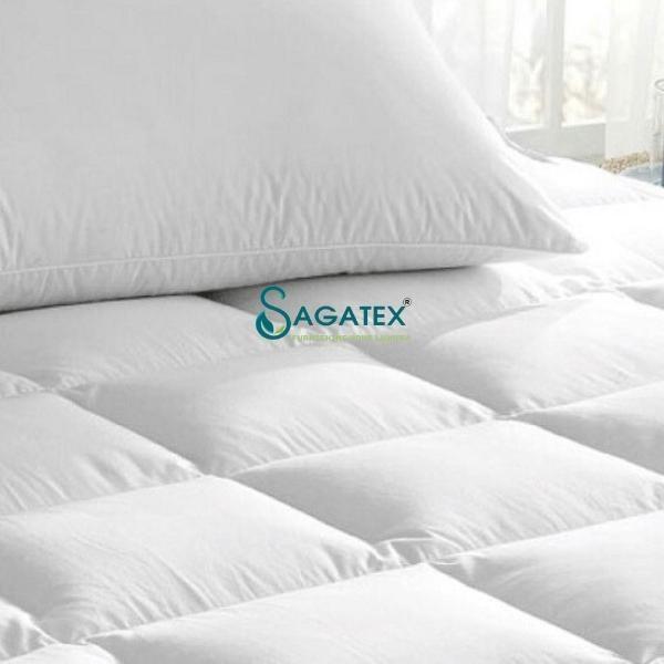 Topper Nệm Polyester 6 cm hoặc 10cm Cao Cấp SAGATEX Mềm Mại Êm Ái Giúp Ngủ Ngon Hơn - 1m2 x 2m