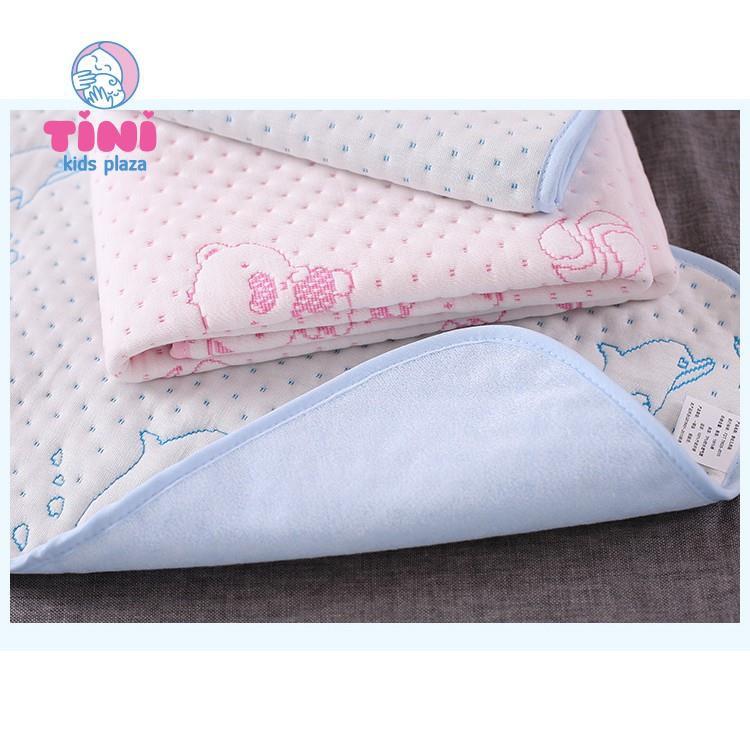 Tấm lót chống thấm cao cấp 4 lớp cho bé size 30x30 cm