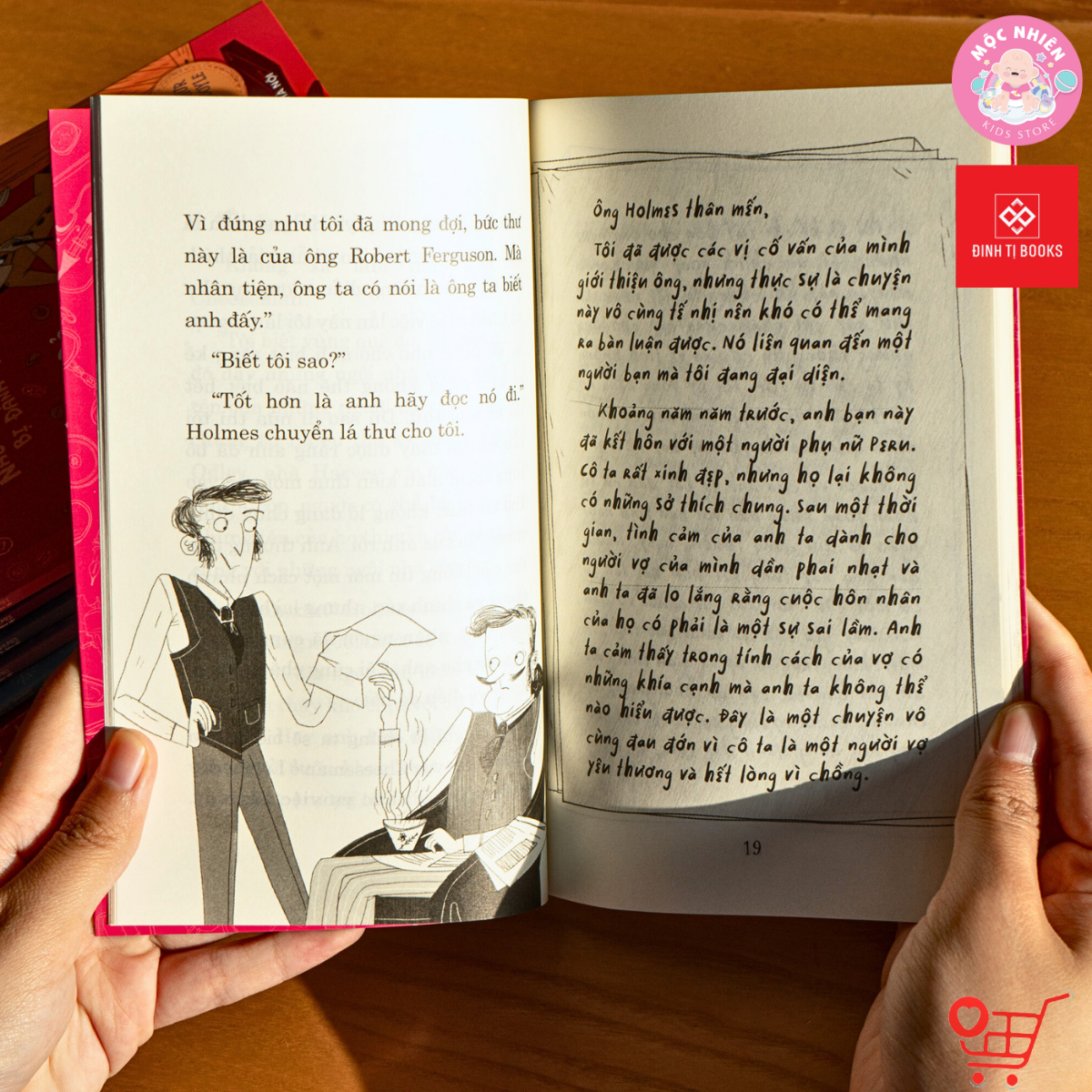 Sách - Tuyển tập Sherlock Holmes - Những bí mật và báu vật bị đánh cắp (10 tập) - Đinh Tị Books