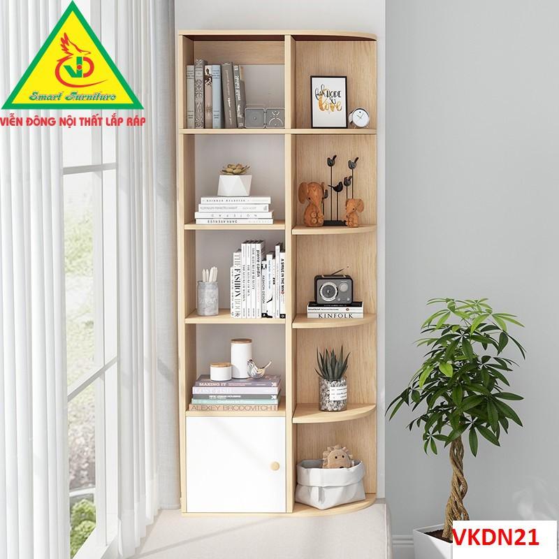 Tủ kệ góc trang trí VKDN21 - Nội thất lắp ráp