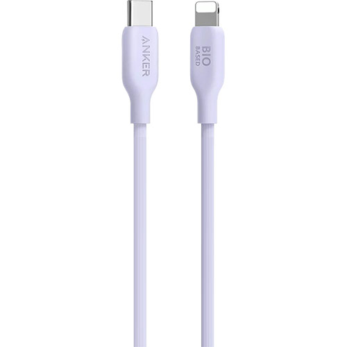 Cáp USB Type-C to iP Anker 542 MFI 1.8m TPE 30W 0.9m A80B1/ 1.8m A80B2 - Hàng chính hãng