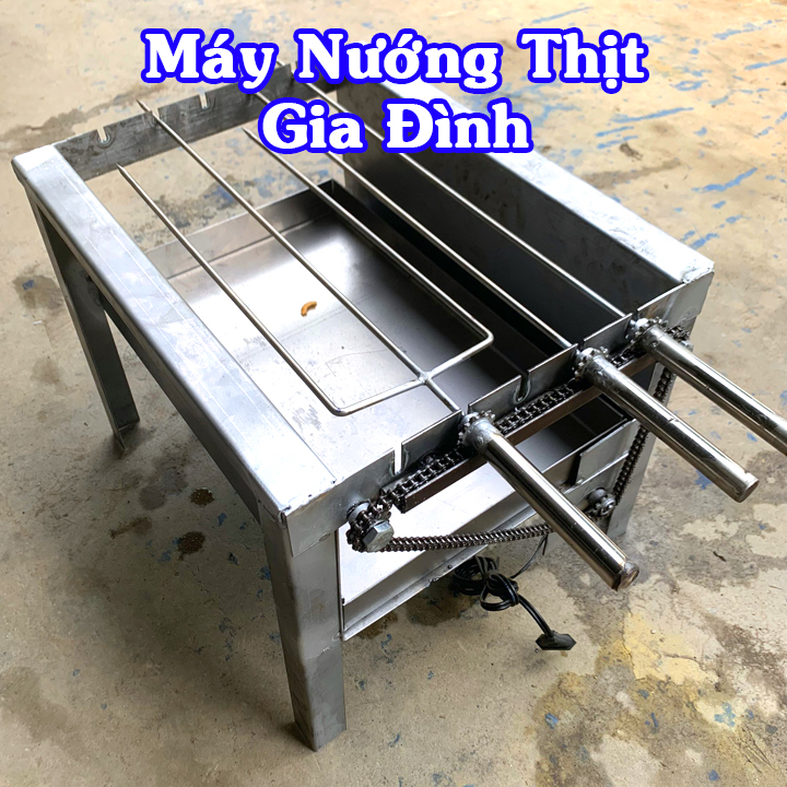 Bếp Nướng gia Đình Loại Siêu Tốt Tặng 6 Lưỡi Xiên Thịt