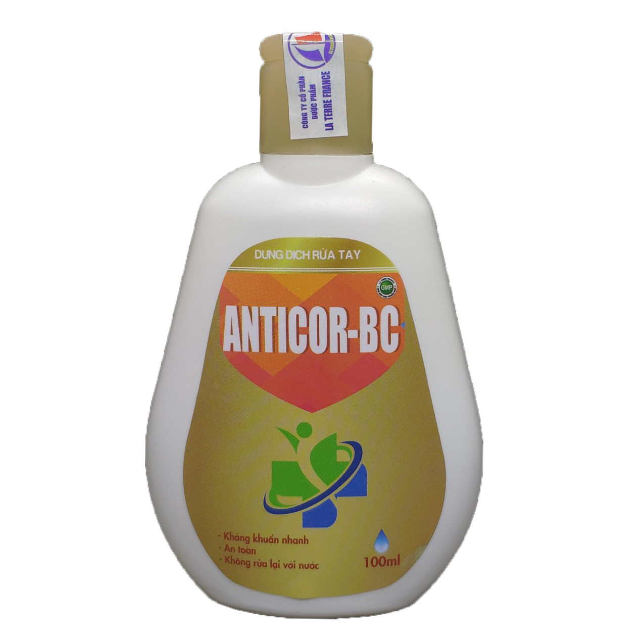 Dung dịch rửa tay khô Anticor BC (100ml)