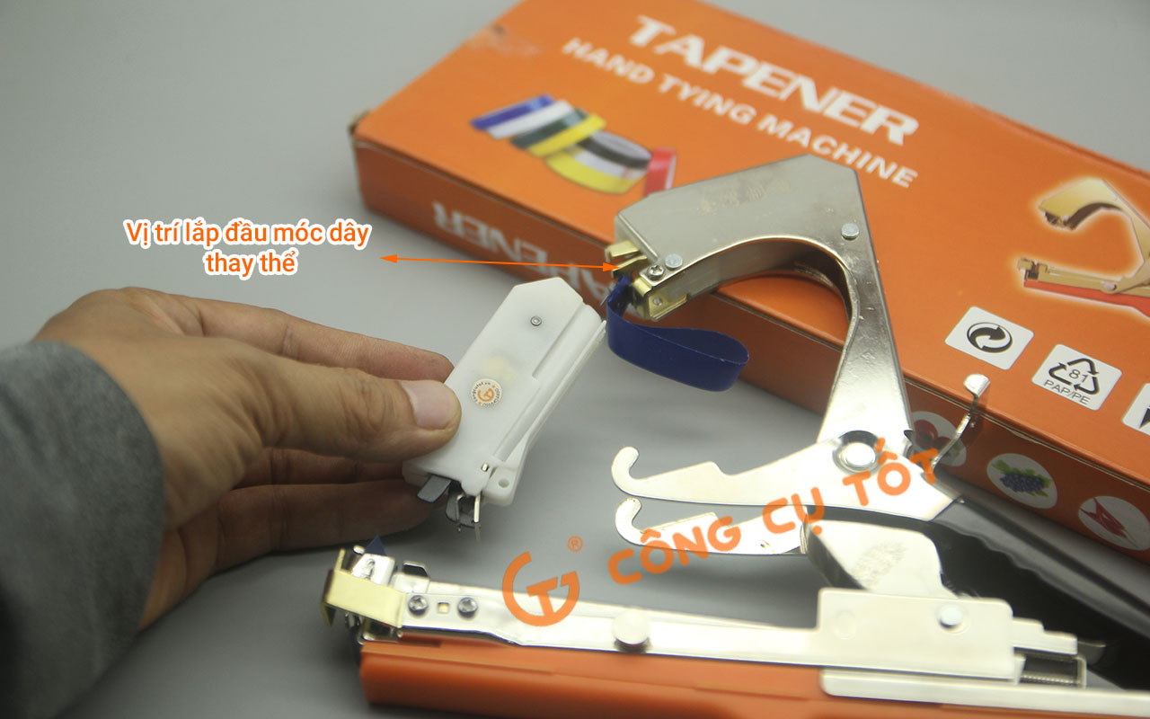 Đầu móc dây máy buộc cành