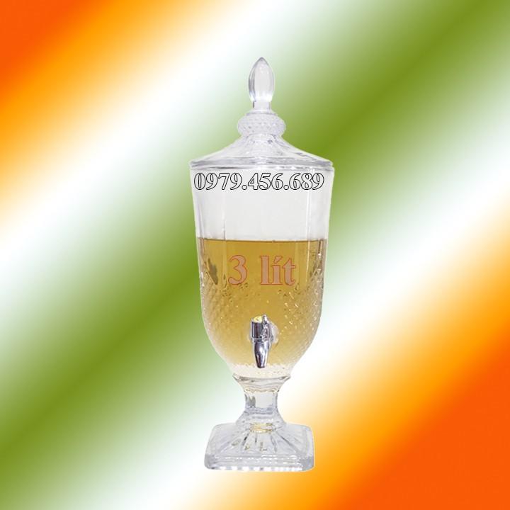 Bình thủy tinh cao cấp mẫu 2