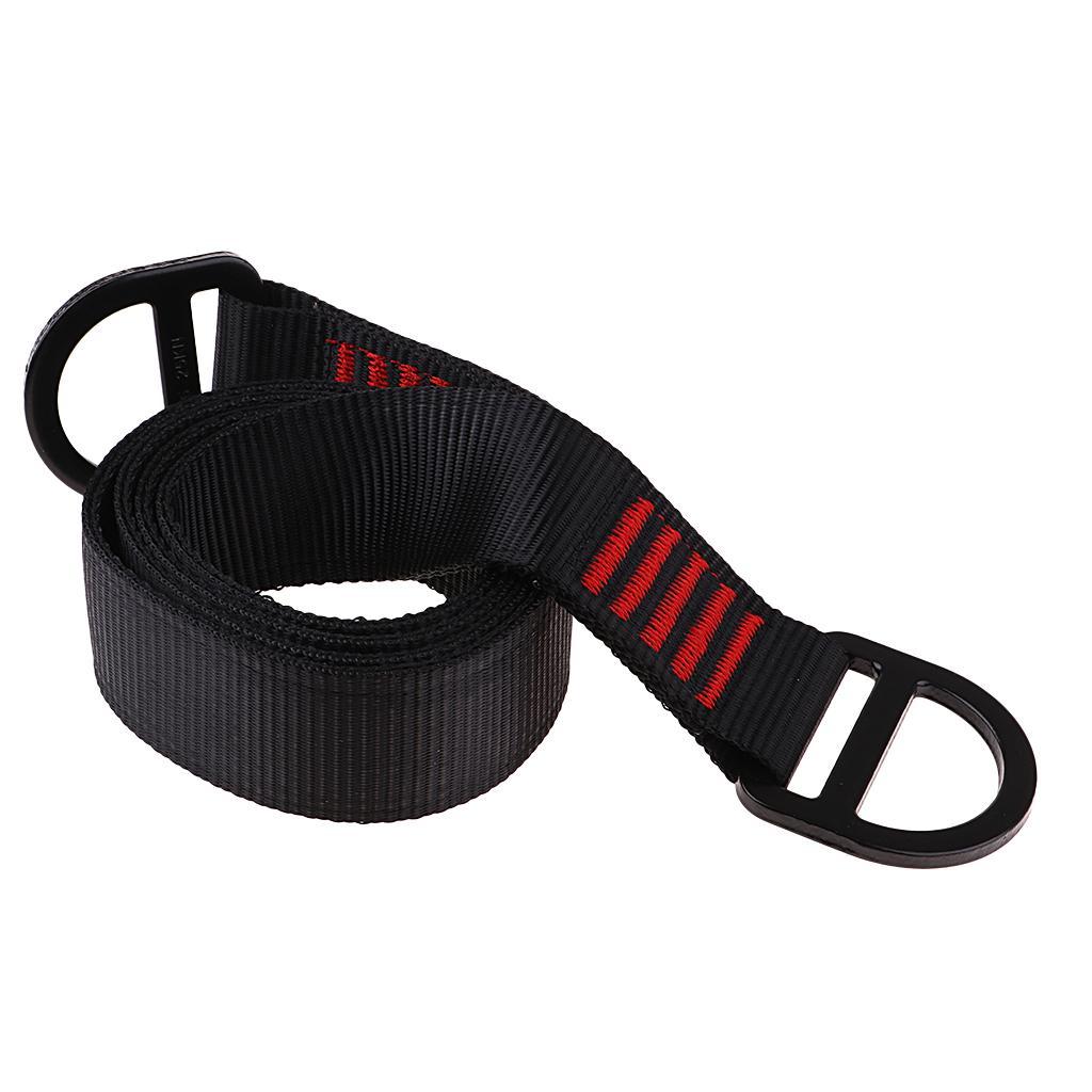 Professional Safety Harness Climbing Rappelling Belt Mountain Bandlet Rope