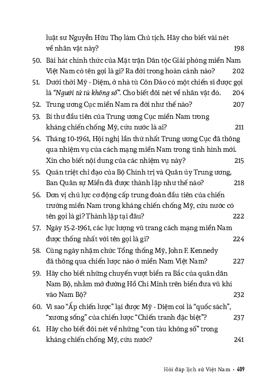 Hỏi Đáp Lịch Sử Việt Nam, Tập 8: Cuộc Kháng Chiến Chống Mỹ Cứu Nước (1954 - 1965)