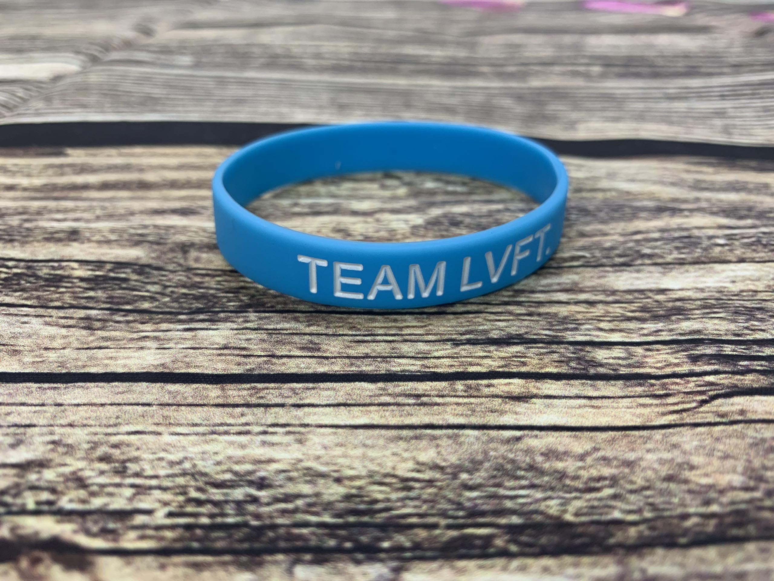 Vòng tay cao su LIVE FIT bản nhỡ, màu sắc xinh xắn, có thể dùng theo nhóm để tạo màu sắc riêng