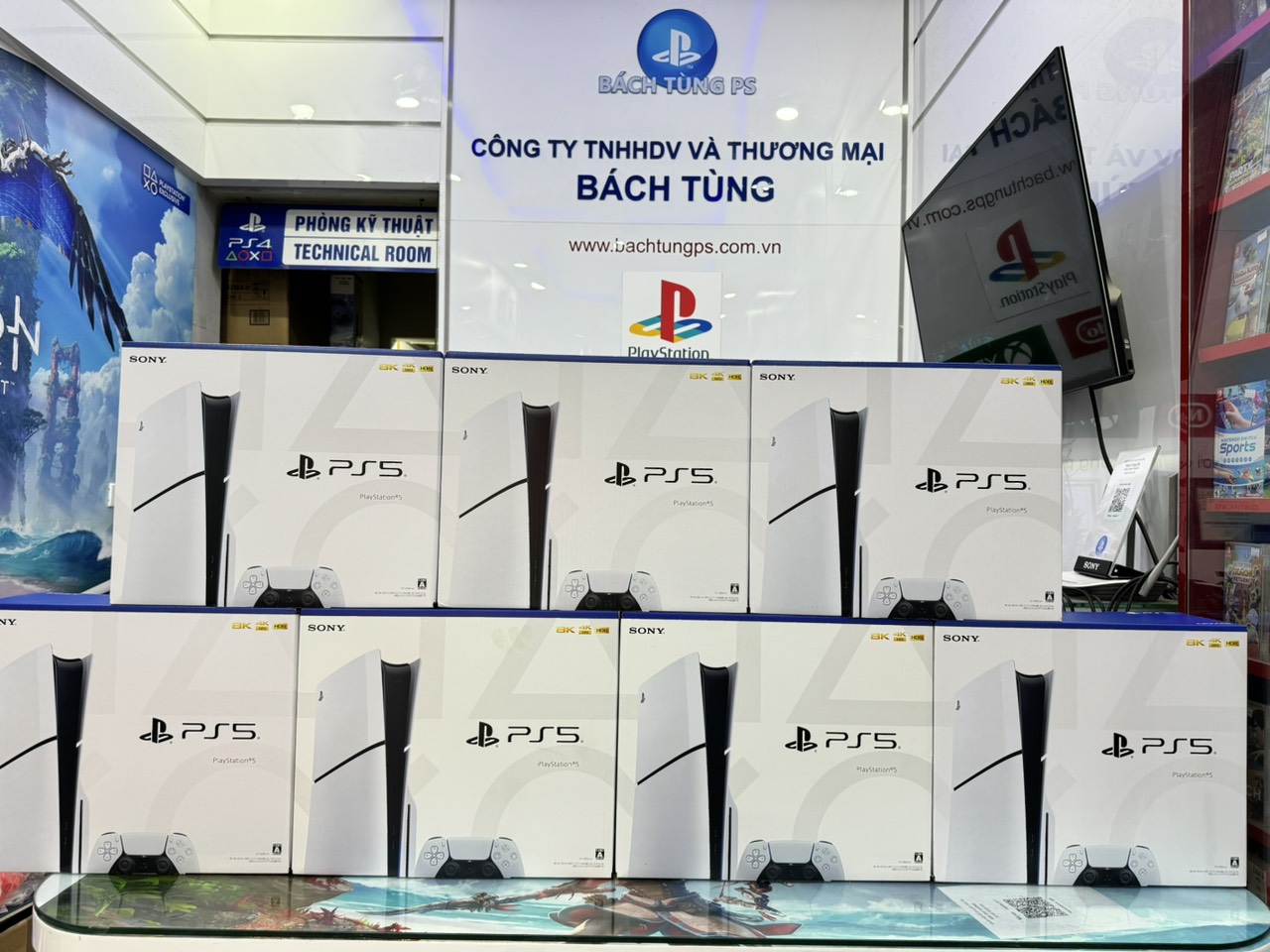 Máy Chơi Game Sony PS5 Slim Standard - Hàng nhập khẩu