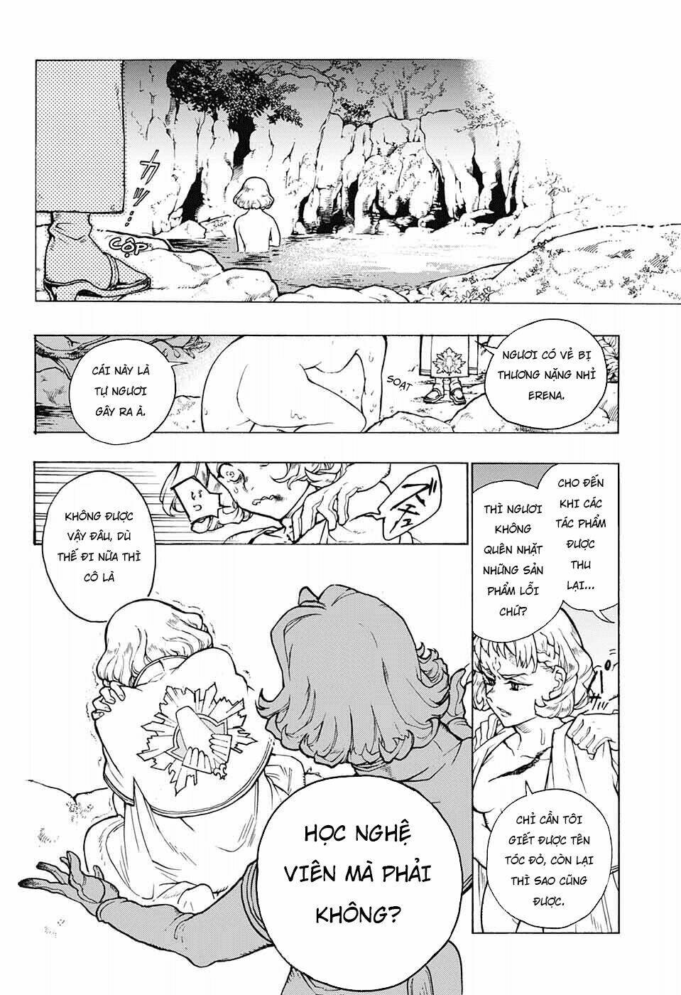 những bức họa quái dị của phù thủy chapter 3 53