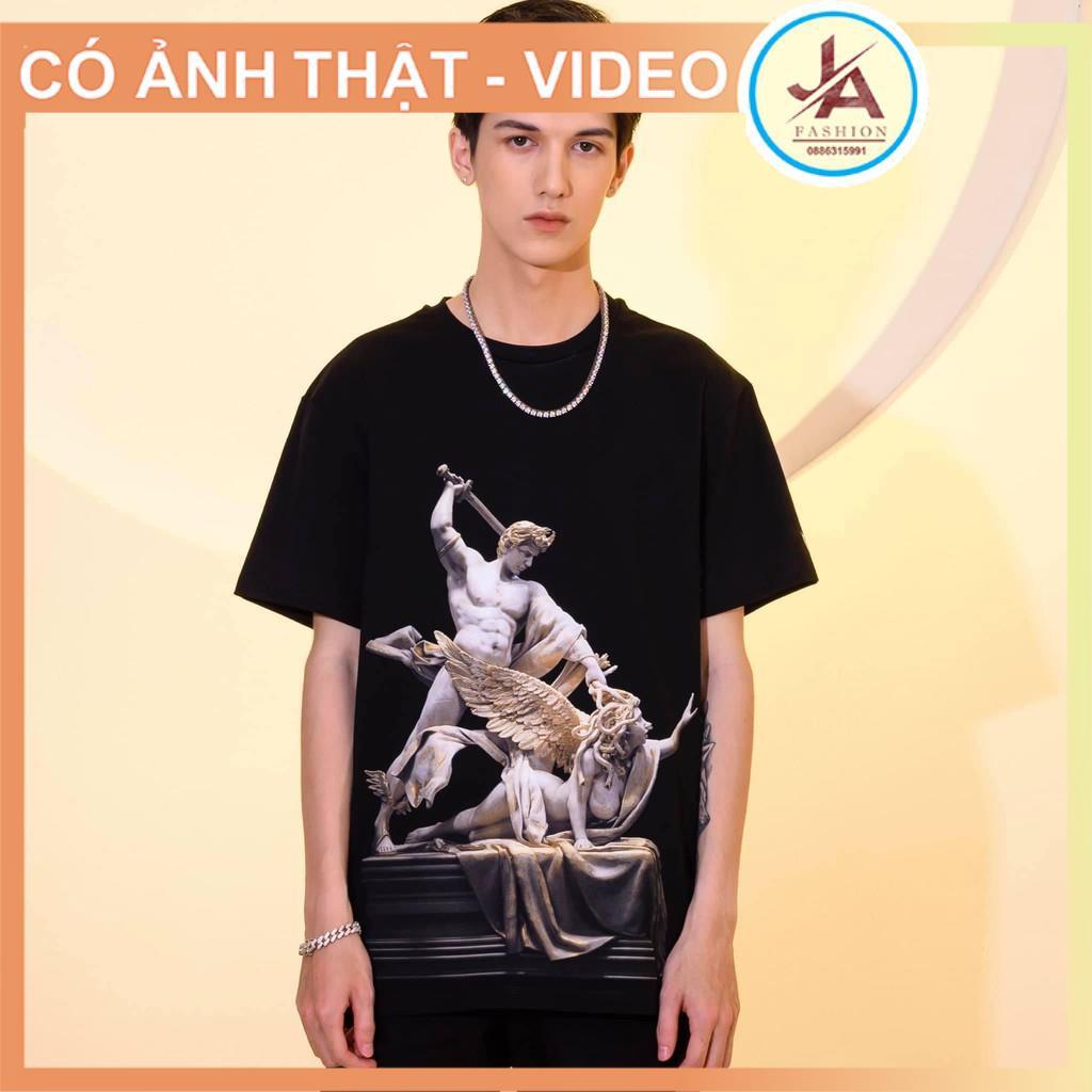Áo thun tay lỡ Medusa ,áo phông nam nữ unisex form rộng- JASHOP JASHOP