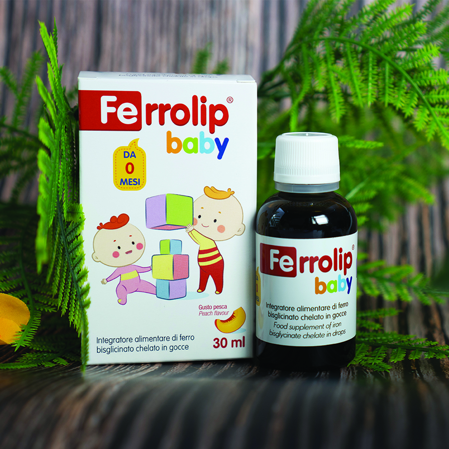 FERROLIP BABY – SẮT HỮU CƠ NHỎ GIỌT NHẬP KHẨU CHÂU ÂU - 30ml DÀNH CHO BÉ TỪ SƠ SINH