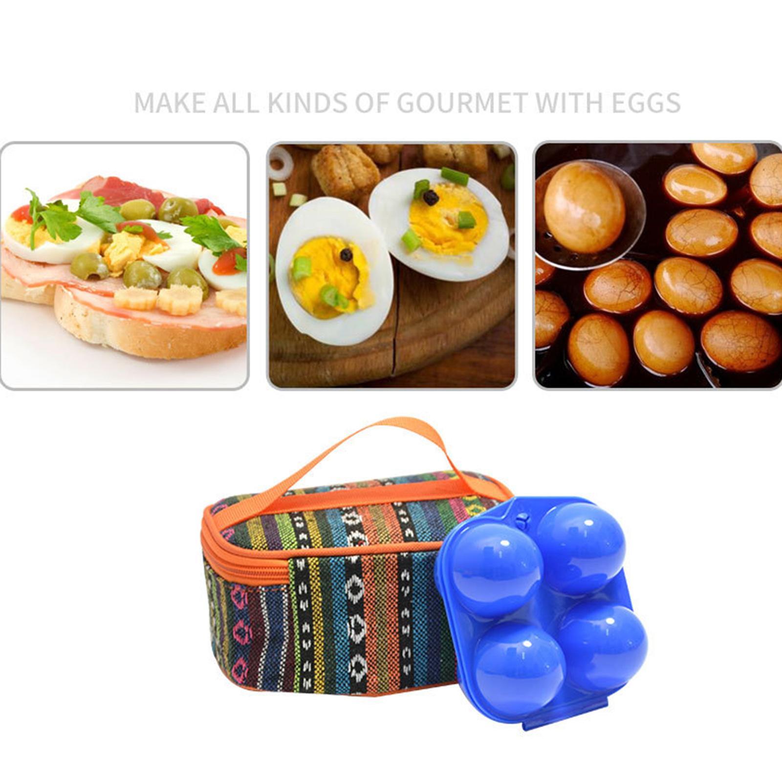 Outdoor Egg Box Eggs Carrier Portable Egg Case for Home Kitchen
