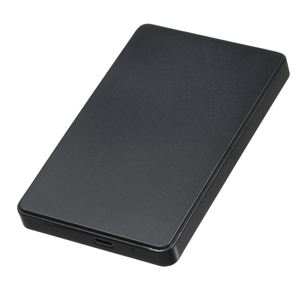 2.5 inch External SATA HDD/SSD Enclosure Type-C High-speed Transmission Tool-free Design Easy Installation