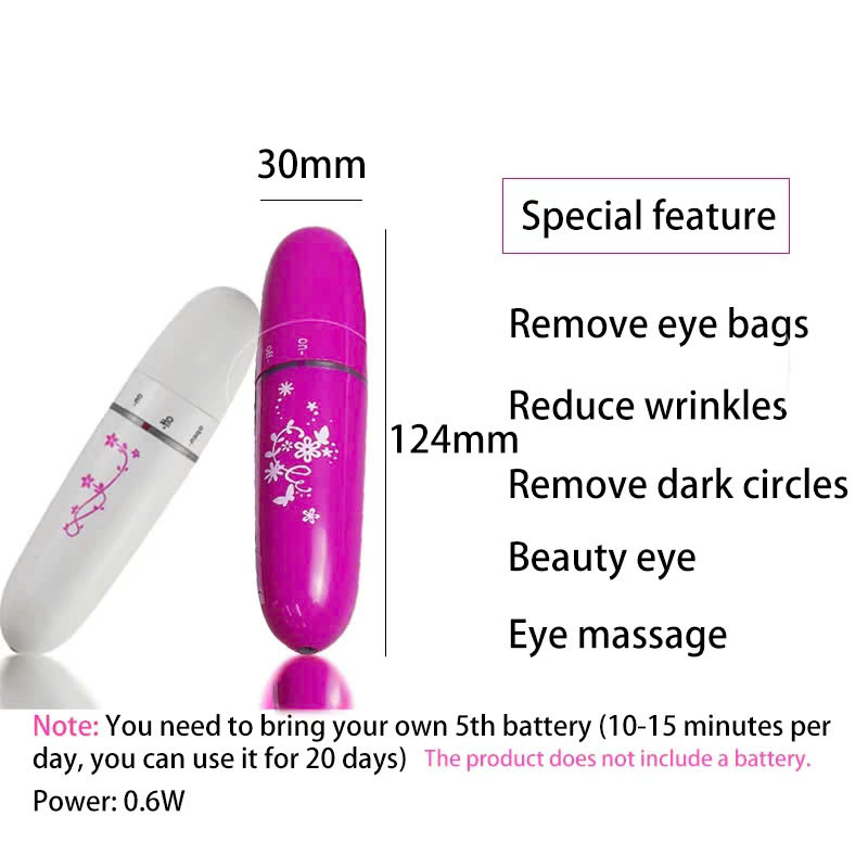 Bút Massage Mát Mạnh Massage Mini Cầm Tay Body - Máy mát xa cầm tay - Máy massage toàn thân Mặt Mắt - Giao Màu Ngẫu Nhiên