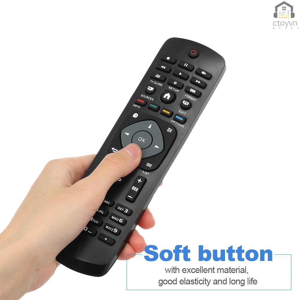 Điều khiển từ xa thông minh cho PHILIPS LCD TV Smart Digital HDTV màu đen