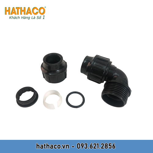 Cút Đều 75 HATHACO (Co 90 Độ) Dùng Cho Ống HDPE