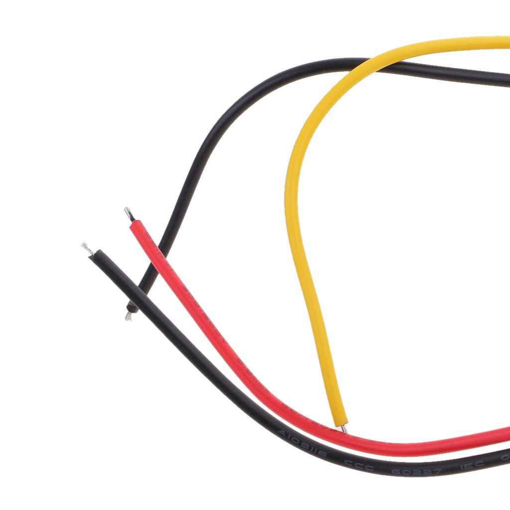 Adjustable DC-DC 24/12v to 5v Converter Regulator 3A Power Supply Adapter for LED Display, Car Auto Vehicle, Motor