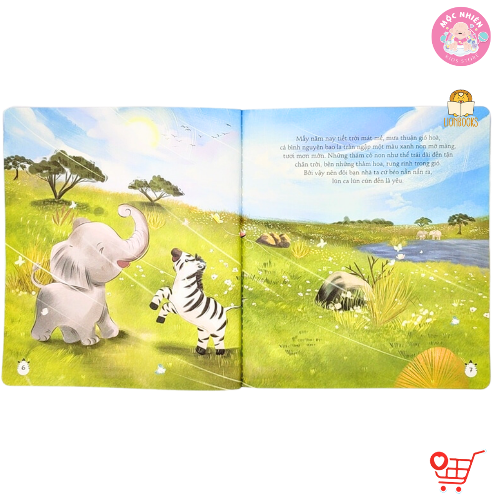 Truyện Kể Cho Bé Trước Giờ Đi Ngủ - Khói Và Xám - LionBooks