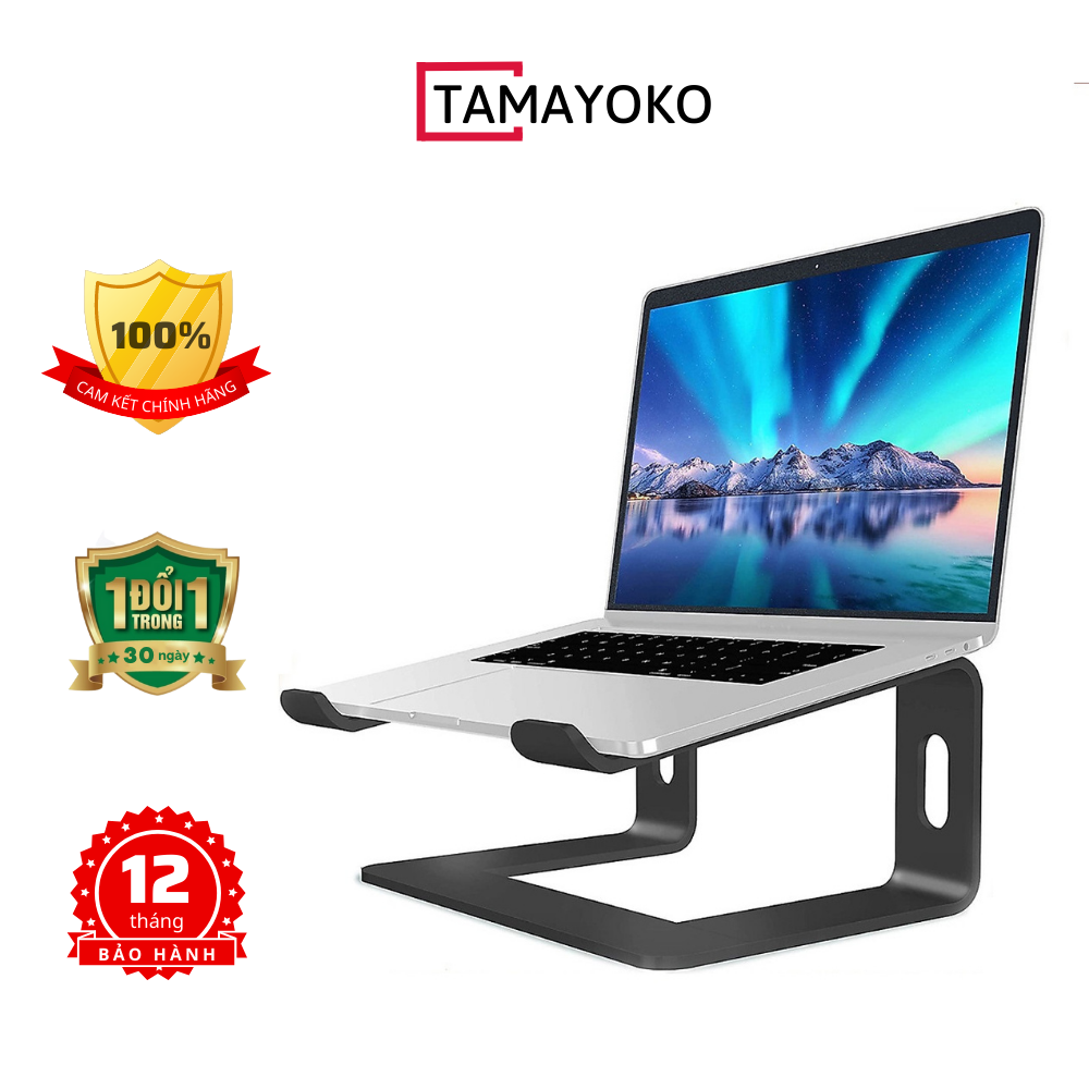 Giá Đỡ Máy Tính Laptop Macbook Hợp Kim Nhôm Cao Cấp Giúp Tản Nhiệt Có Thể Tháo Rời Hàng Chính Hãng Tamayoko