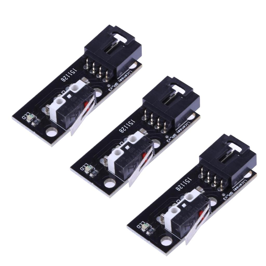 Durable 3 Piece 3D Printer Ramps1.4 Mechanical Endstop Limit Switch for Makerbot