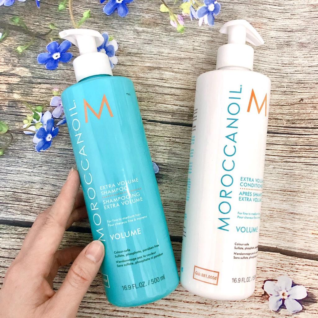 Bộ dầu Gội xả tăng phồng VOLUME MOROCCANOIL 500MLx2